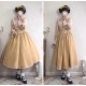 Forest Song Asterius Double Sided Long Skirt(Leftovers/3 Colours/Full Payment Without Shipping)